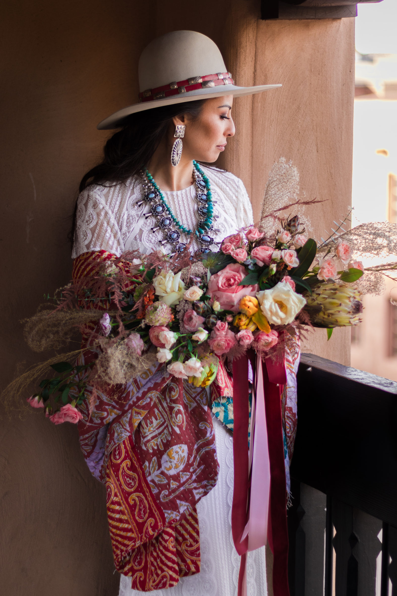 Santa Fe Wedding New Mexico Flower Company