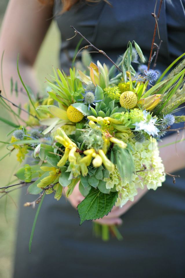 New Mexico Wedding wild natural Flower Bouquet