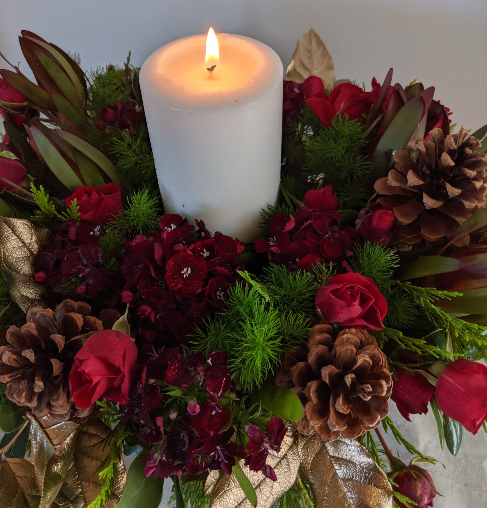 Buy Christmas Floral Centerpiece 87144