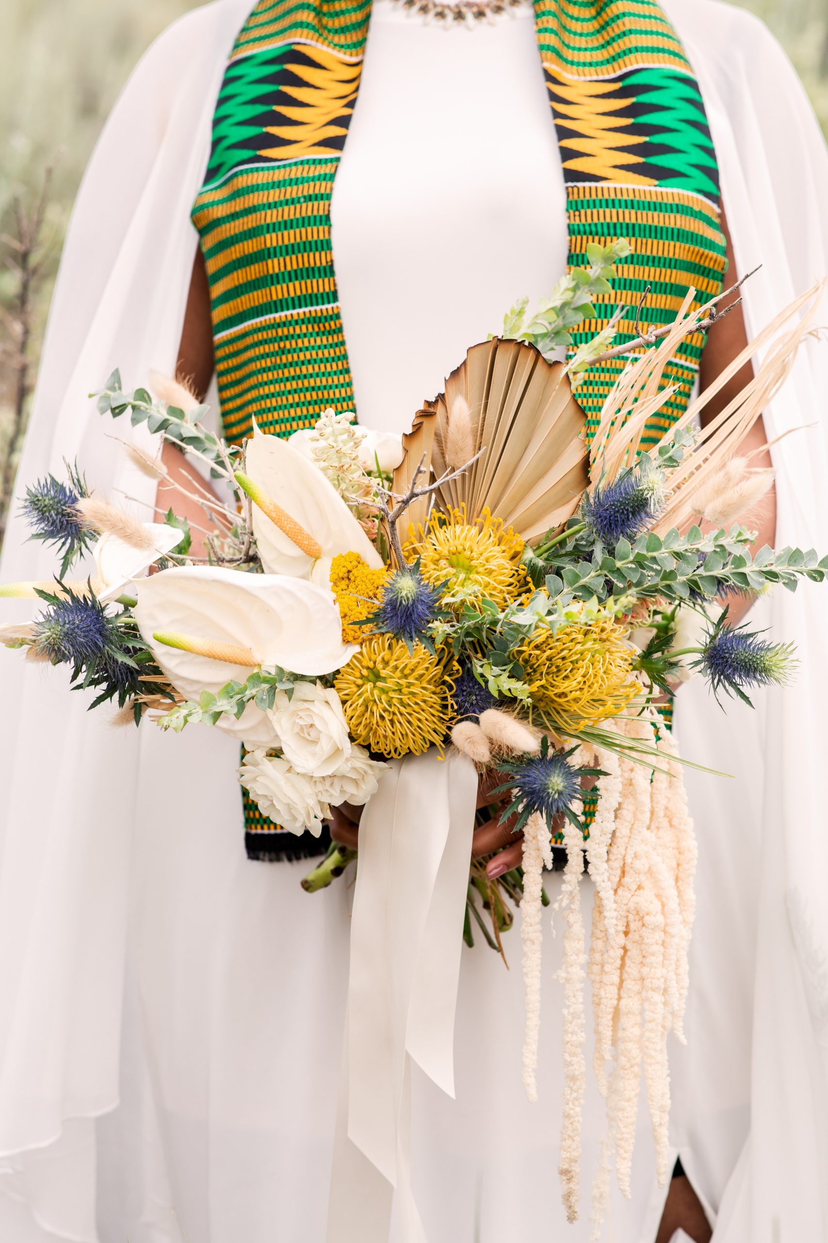 New Mexico Elopement Wedding Flowers