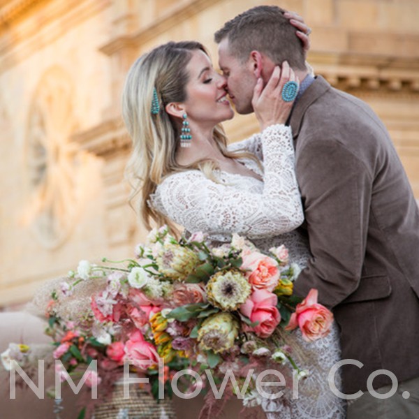 New Mexico Destination Wedding Flowers