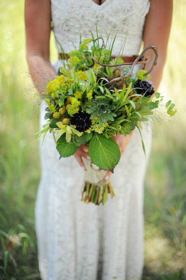 Rustic NM Wedding Bouquet