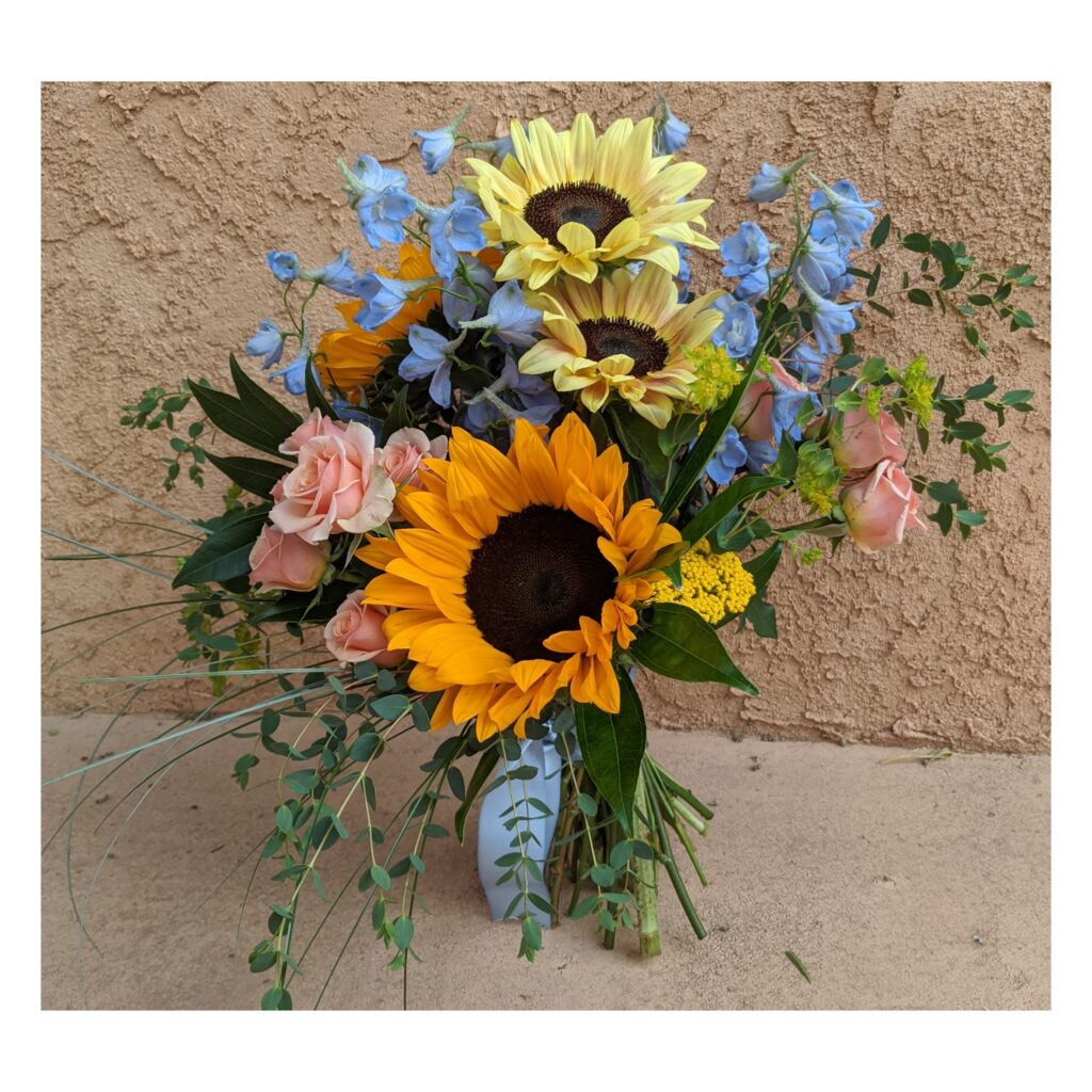 Sunflower Wedding Bouquet NM 87004