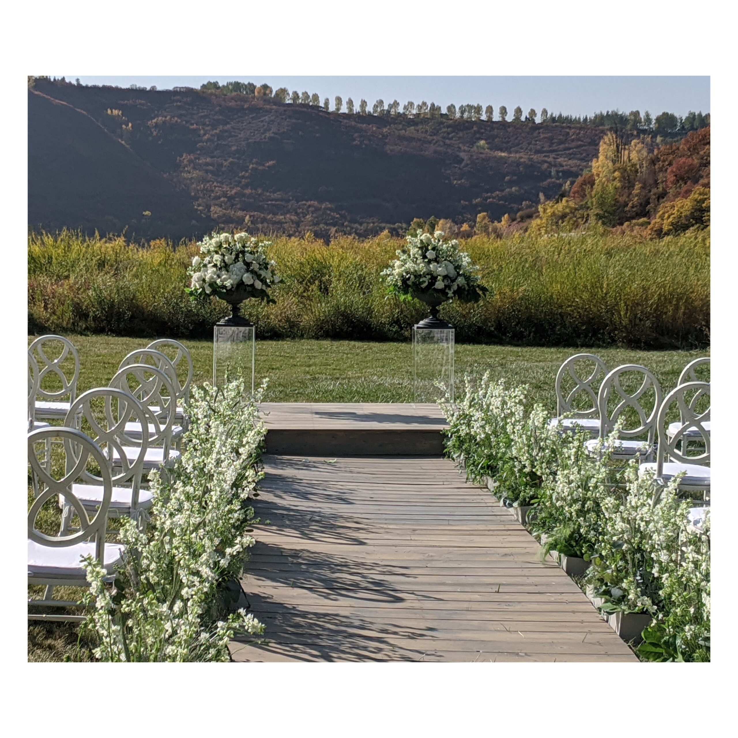 NM Wedding Ceremony Flowers Santa Fe