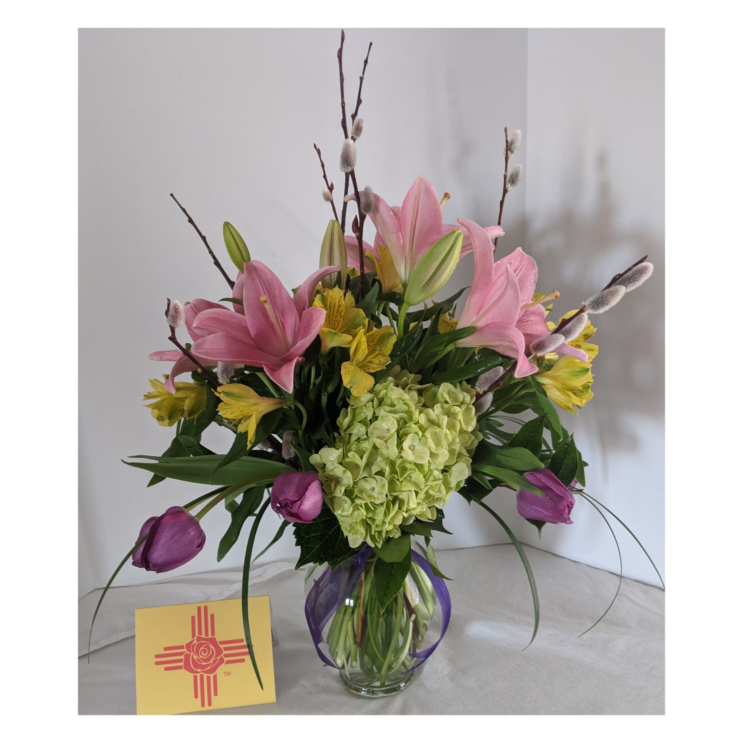 Spring Birthday Flower Arrangment 87048